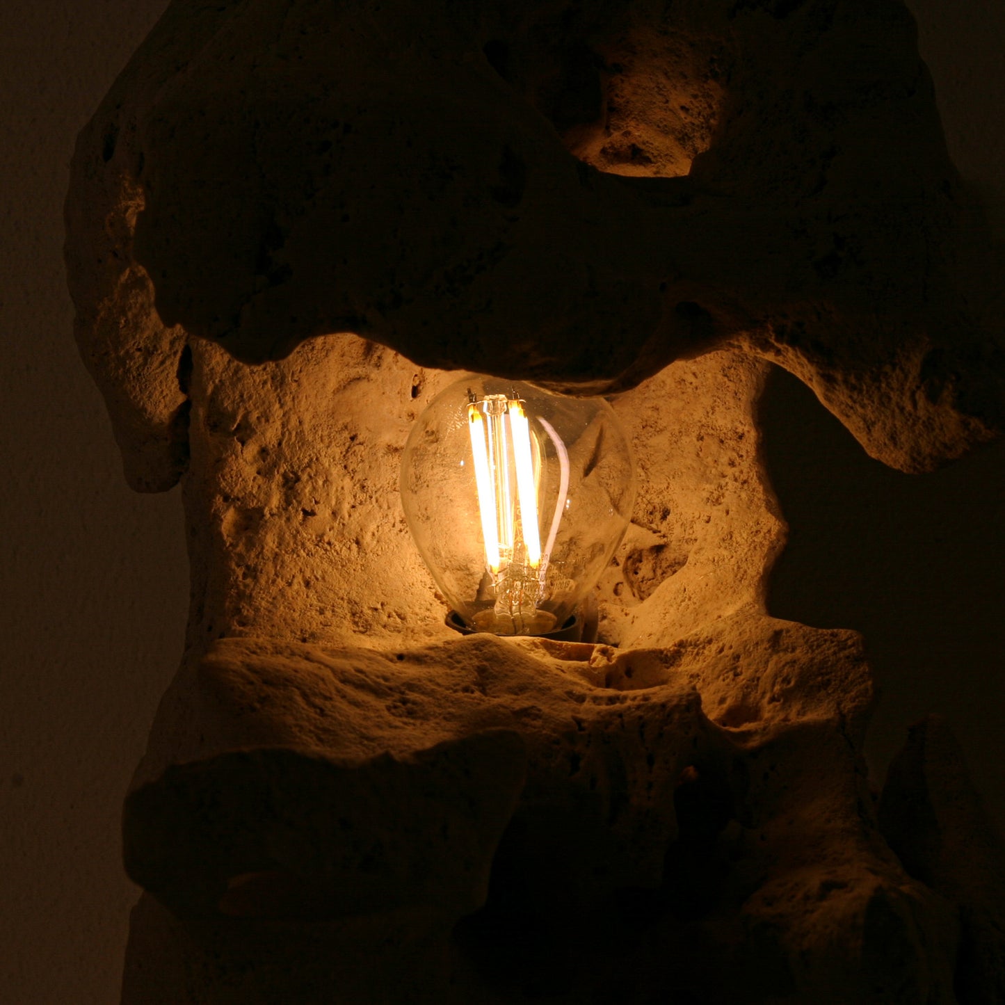 Lichtstück #007 - Ein Skorpion aus Kalkstein