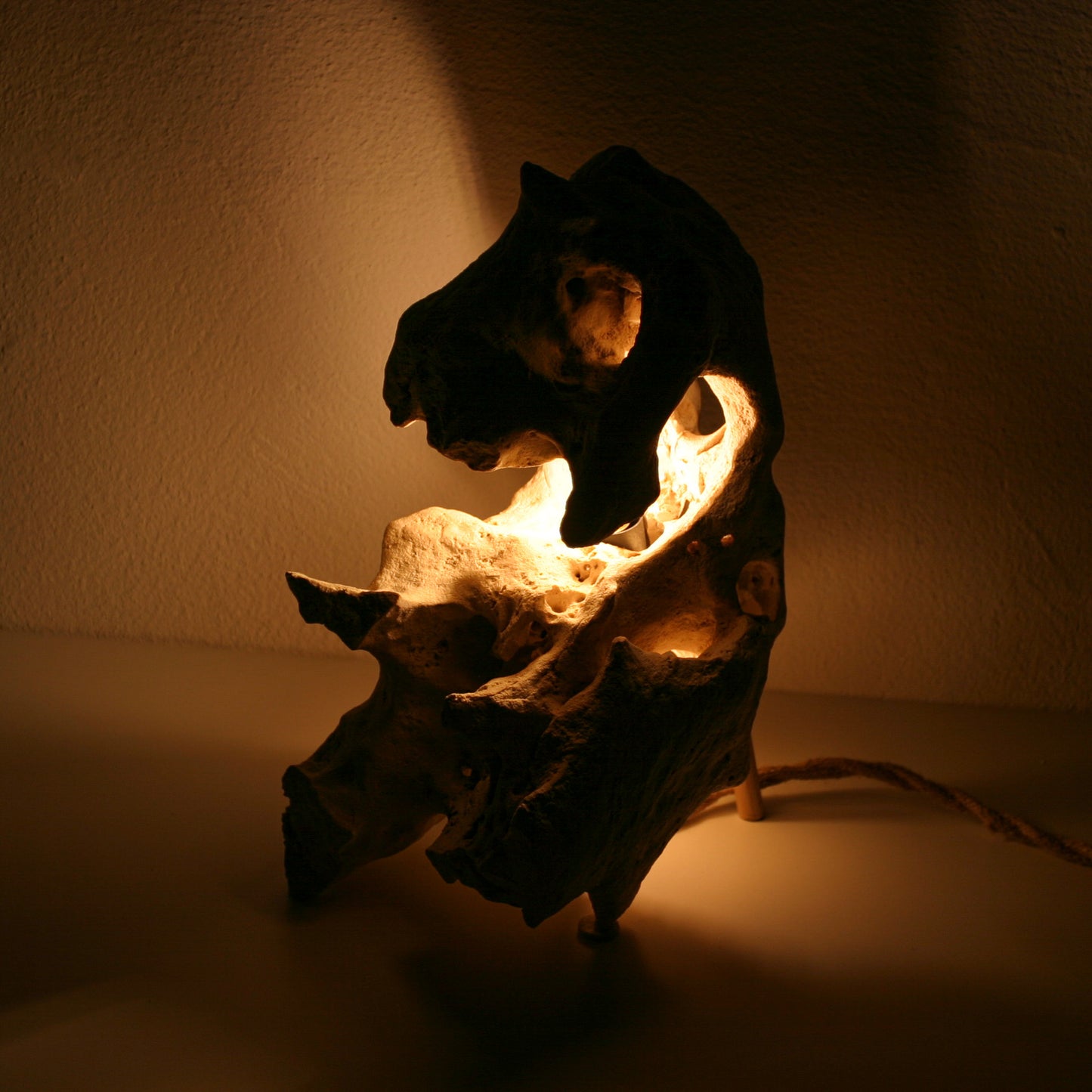 Lichtstück #007 - Ein Skorpion aus Kalkstein