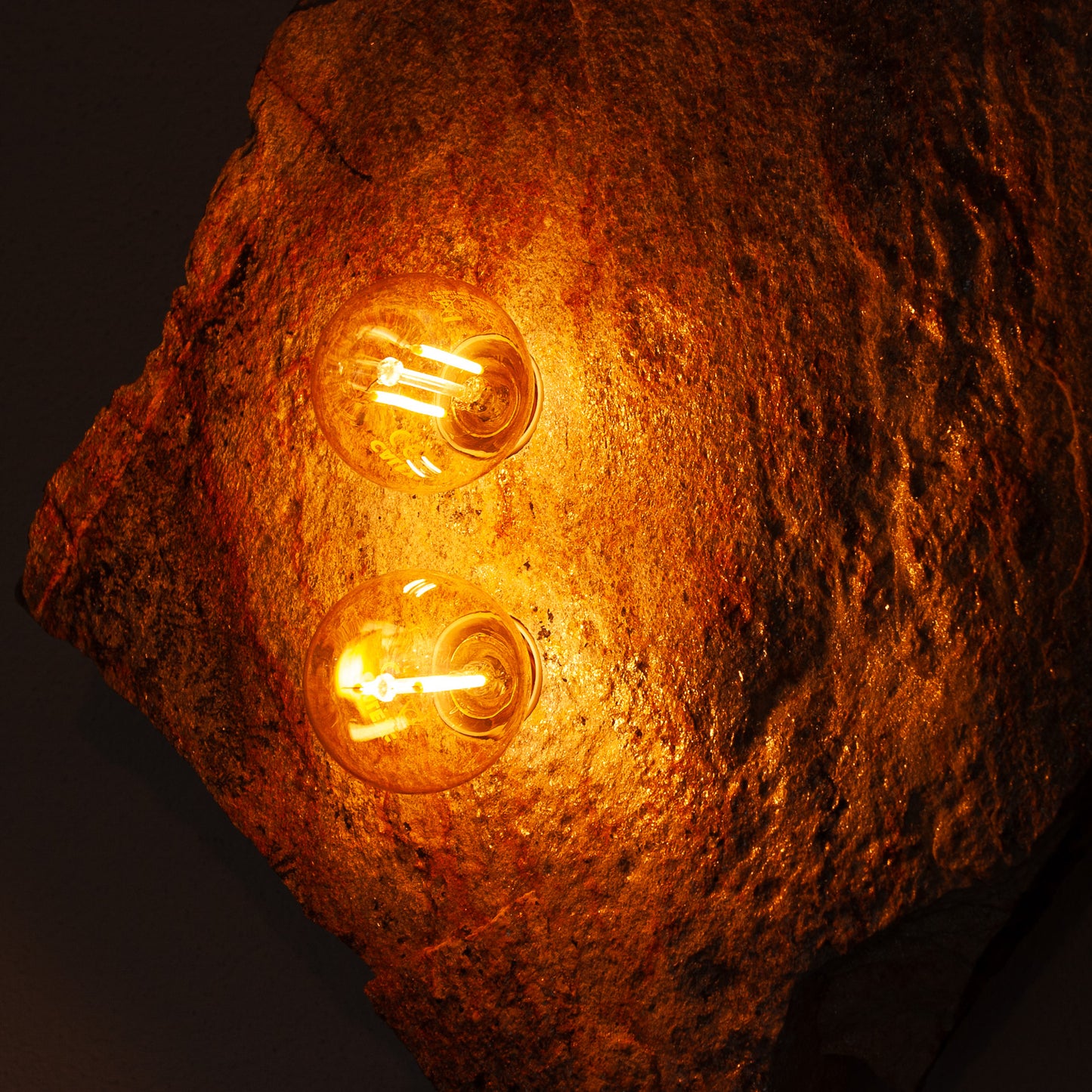 Lichtstück #014 - Kleine, traumhaft schön gefärbte Goldgneisplatte