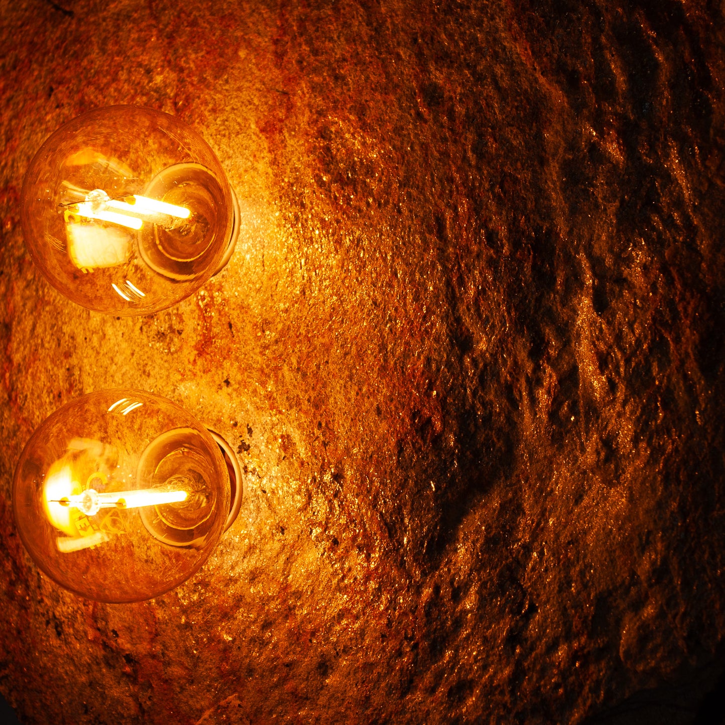 Lichtstück #014 - Kleine, traumhaft schön gefärbte Goldgneisplatte