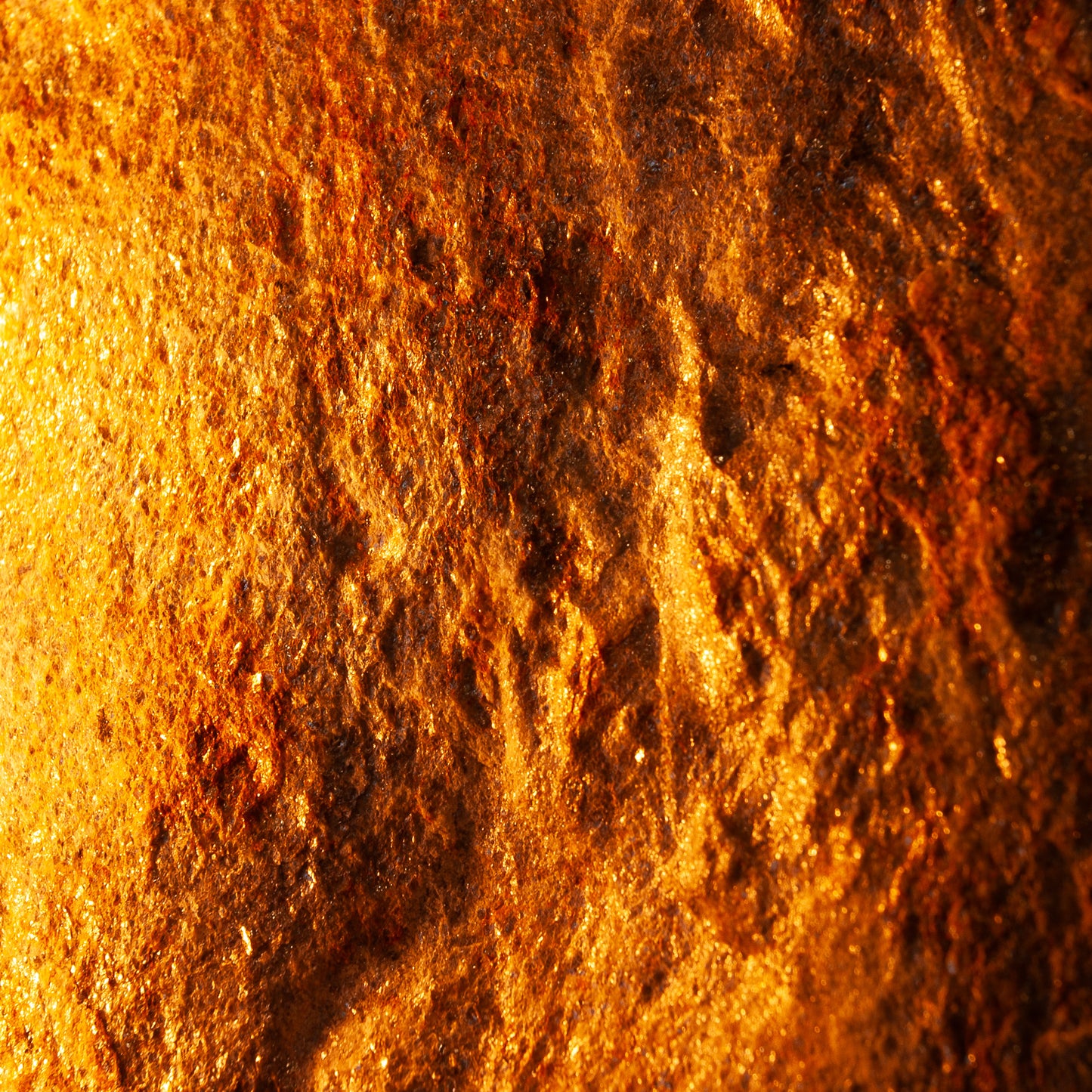 Lichtstück #014 - Kleine, traumhaft schön gefärbte Goldgneisplatte